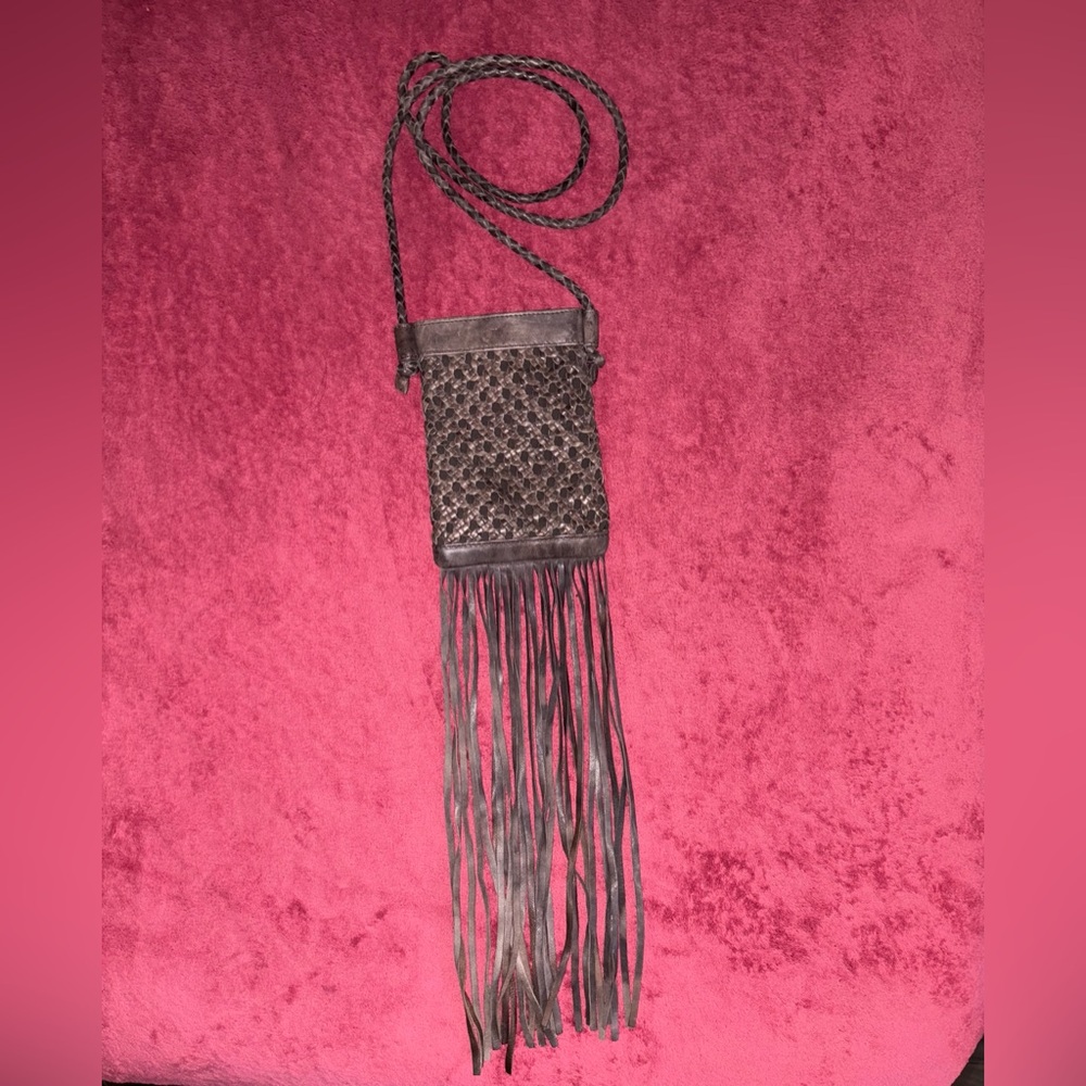 HOBO Dark Unber Mist Lattice Weave Crossbody Bag -Limiteded Edition - Picture 4 of 13